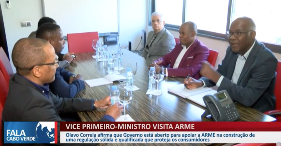 Vice Primeiro- Ministro visita nova Agência Setorial - ARME